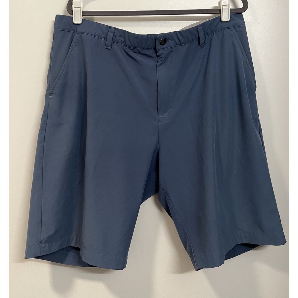 Men’s Adidas Ultimate Golf Shorts Blue Resort Casual Summer Lightweight Sz 40